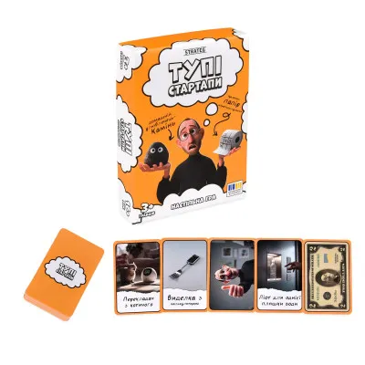 Настільна гра Strateg Тупі Стартапи (30957)