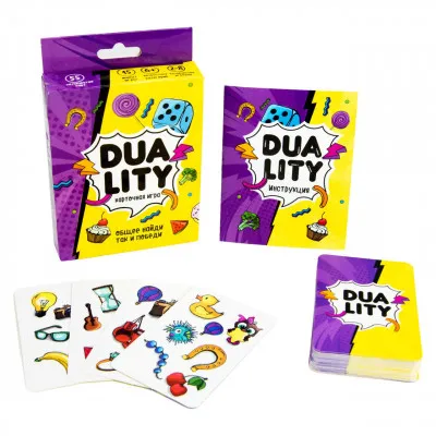 Настільна гра Strateg 30959 (рус) "Duality" Настільна гра Strateg 30959 (рус) "Duality"