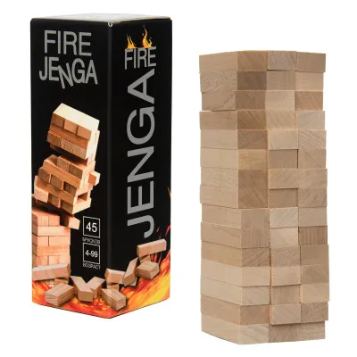 Настільна гра "Fire Jenga" Настільна гра "Fire Jenga"
