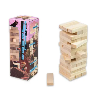 Настольная игра Strateg Jenga Tale джанга 48 брусков (30966) Настольная игра Strateg Jenga Tale джанга 48 брусков (30966)