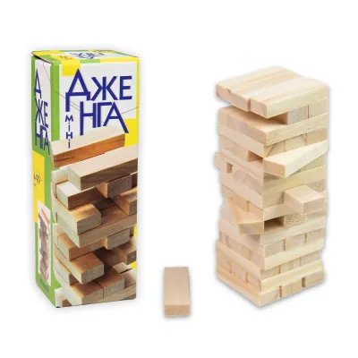 Настольная игра "Дженга мини" 30968 Настольная игра "Дженга мини" 30968