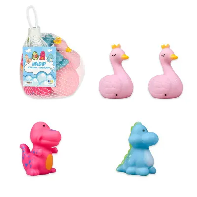 Набір іграшок-пищалок Strateg Чарівні герої (30976)