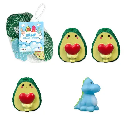 Набір іграшок-пищалок Strateg Весела компанія (30977) Набір іграшок-пищалок Strateg Весела компанія (30977)