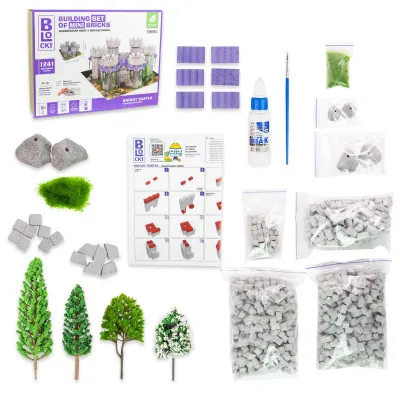 Будівельний набір для творчості з міні-цеглинок BLOCKY Лицарський замок Strateg (31005) Будівельний набір для творчості з міні-цеглинок BLOCKY Лицарський замок Strateg (31005)