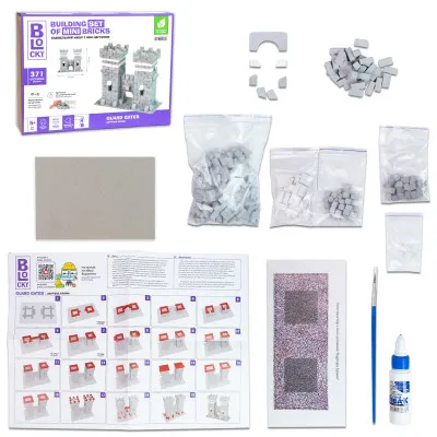 Будівельний набір для творчості з міні-цеглинок BLOCKY Вартова брама Strateg (31007) Будівельний набір для творчості з міні-цеглинок BLOCKY Вартова брама Strateg (31007)