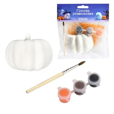 Набір для творчості Strateg Гіпсова розмальовка. Гарбуз (31027)