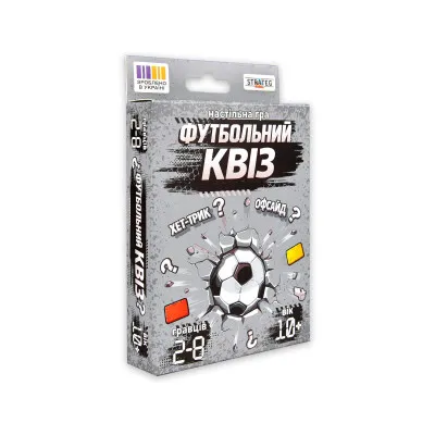 Настільна гра Strateg Футбольний Квіз (31205)