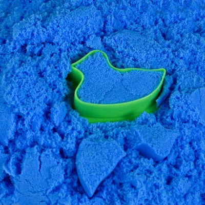 Кинетический песок Strateg Magic Sand голубой 200 граммов (31209)