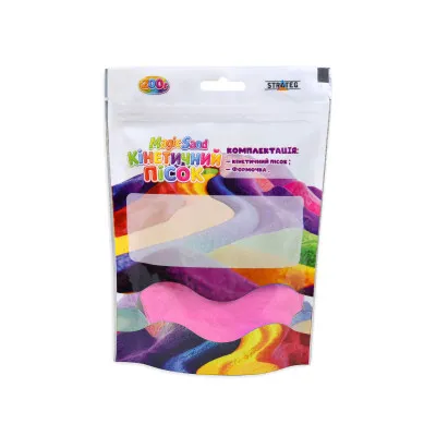 Кинетический песок Strateg Magic Sand розовый 200 граммов (31210) Кинетический песок Strateg Magic Sand розовый 200 граммов (31210)