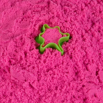 Кинетический песок Strateg Magic Sand розовый 200 граммов (31210)