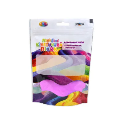 Кинетический песок Strateg Magic Sand фиолетовый 200 граммов (31212) Кинетический песок Strateg Magic Sand фиолетовый 200 граммов (31212)