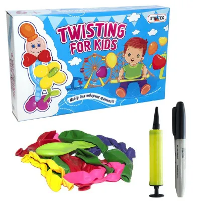 Набір для творчості Strateg "Twisting for kids" (укр) (314)