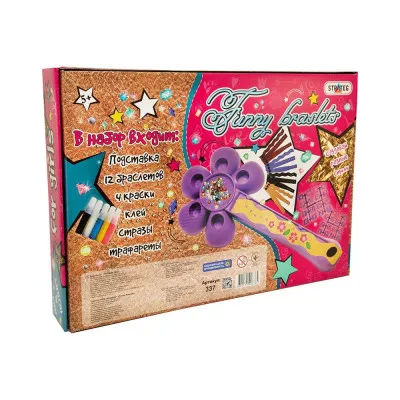 Набор для детского творчества Strateg "Funny Braslets" (рус) (337) Набор для детского творчества Strateg "Funny Braslets" (рус) (337)