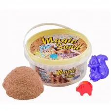 Кінетичний пісок Strateg "Magic sand" (світиться у темряві/класичний) (350 г) (370-7)