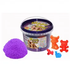 Кінетичний пісок Strateg "Magic sand" (бузкового кольору) (500 г) (371-4)