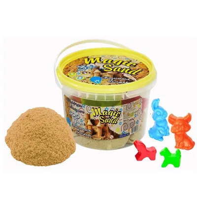 Кінетичний пісок Strateg "Magic sand" (світиться у темряві/класичний) (500 г) (371-7)