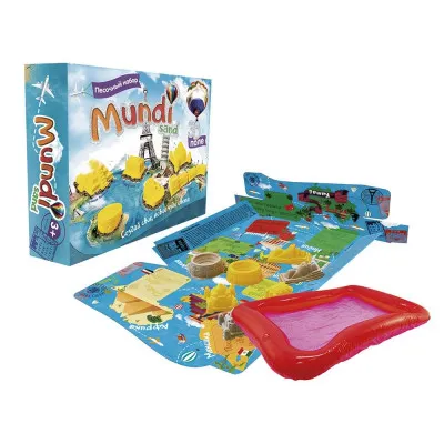 Набір для творчості Strateg "Mundi sand" (рус) (39100) Набір для творчості Strateg "Mundi sand" (рус) (39100)