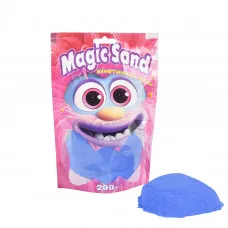 Кинетический песок Strateg Magic sand в пакете 39401-9 синий, 0,200 кг