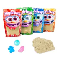Кинетический песок Strateg Magic sand в пакете 39402-1 классический, 0,350 кг