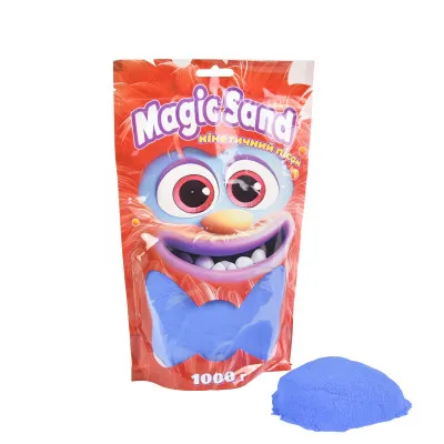 Кинетический песок Strateg Magic sand в пакете 39404-9 синий, 1 кг