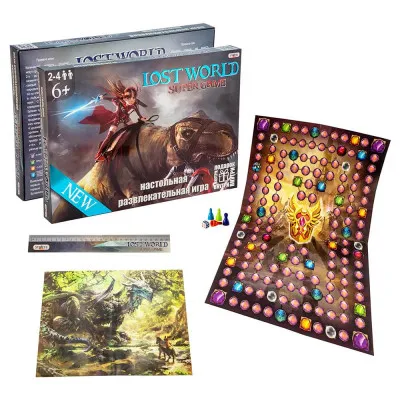 Настольная игра Strateg "Загублений світ" (рус) (40015) Настольная игра Strateg "Загублений світ" (рус) (40015)