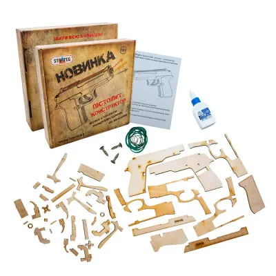 Дитячі конструктори Strateg "Пістолет конструктор Модель Беретта М9" (400) Дитячі конструктори Strateg "Пістолет конструктор Модель Беретта М9" (400)