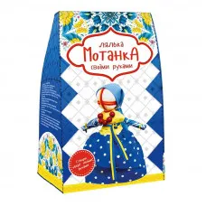 Набір для дитячої творчості Strateg "Мотанка своїми руками Україночка" (укр) (4012)