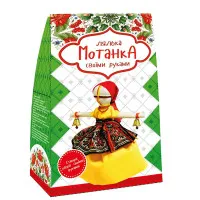 Набір для дитячої творчості Strateg "Мотанка своїми руками Захисниця" (укр) (4013)