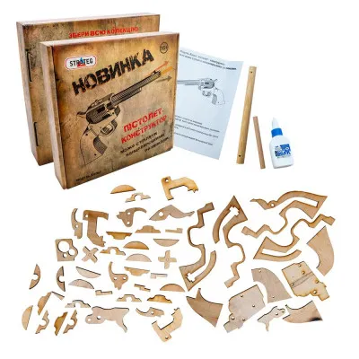 Дитячі конструктори Strateg "Пістолет конструктор Модель Кольт" (укр) (403) Дитячі конструктори Strateg "Пістолет конструктор Модель Кольт" (укр) (403)