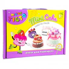 Набор для творчества Мистер тесто Mini Cake Strateg на украинском языке (41007)