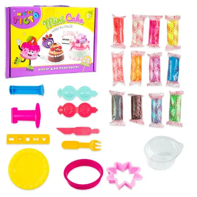 Набір для творчості Містер тісто Mini Cake Strateg українською мовою (41007) Набір для творчості Містер тісто Mini Cake Strateg українською мовою (41007)