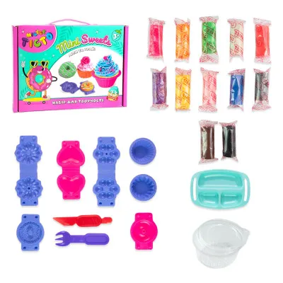 Набір для творчості Містер тісто Mini Sweets Strateg українською мовою (41008) Набір для творчості Містер тісто Mini Sweets Strateg українською мовою (41008)