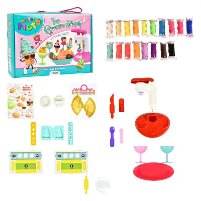 Набір для творчості Містер тісто Ice Cream Party Strateg українською мовою (41017) Набір для творчості Містер тісто Ice Cream Party Strateg українською мовою (41017)