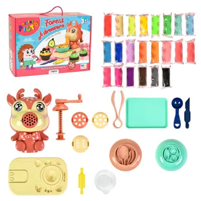 Набір для творчості Містер тісто Forest adventure Strateg українською мовою (41034) Набір для творчості Містер тісто Forest adventure Strateg українською мовою (41034)