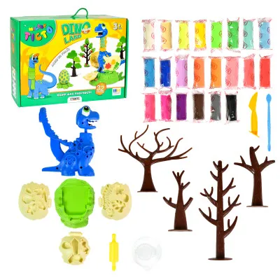 Набор для творчества Мистер тесто Dino Land Strateg на украинском языке (41035)