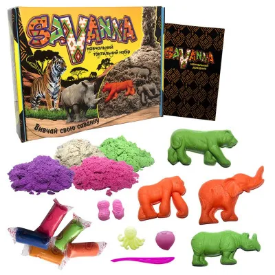 Набір для творчості Strateg "Savanna" (укр) (51204) Набір для творчості Strateg "Savanna" (укр) (51204)