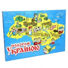 Настольная игра Strateg "Подорож Україною" (укр) (59)