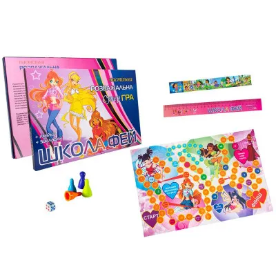Настільна гра Strateg "Школа фей" (рус) (61139) Настільна гра Strateg "Школа фей" (рус) (61139)
