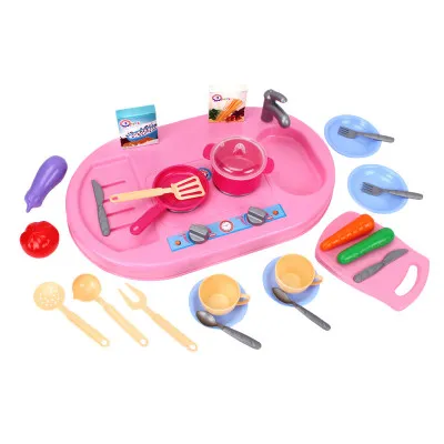 Игрушечный набор ТехноК "Кухня" 26 элементов арт 6177 Игрушечный набор ТехноК "Кухня" 26 элементов арт 6177