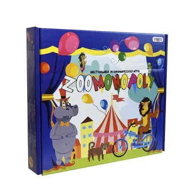 Настольная игра Strateg "Зоо Монополия" (рус) (7006) Настольная игра Strateg "Зоо Монополия" (рус) (7006)