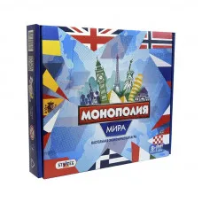 Настольная игра Strateg "Монополія світу" (укр) (7007)