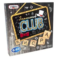 Настільна гра Strateg "Знавці CLUB" (рус) (703)