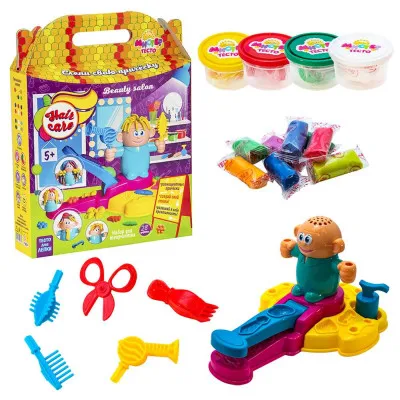Набір для дитячої творчості Strateg "Містер тісто: Hair Care" (28 елем) (71307) Набір для дитячої творчості Strateg "Містер тісто: Hair Care" (28 елем) (71307)