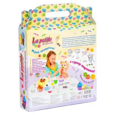 Набір для дитячої творчості Strateg "La petite desserts" (14 елем) (71309) Набір для дитячої творчості Strateg "La petite desserts" (14 елем) (71309)