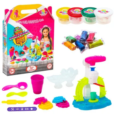 Набір для дитячої творчості Strateg "Містер тісто: Ice Paradise" (24 елем) (71502) Набір для дитячої творчості Strateg "Містер тісто: Ice Paradise" (24 елем) (71502)