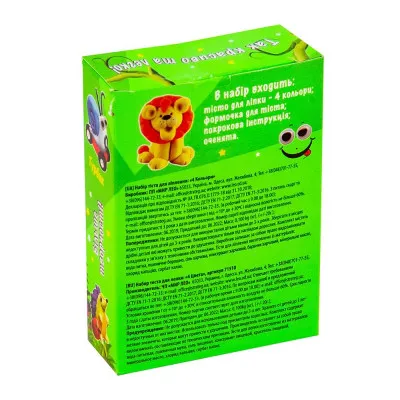 Набори для ліплення Strateg "Містер тісто 4 кольори" (укр) (71510) Набори для ліплення Strateg "Містер тісто 4 кольори" (укр) (71510)