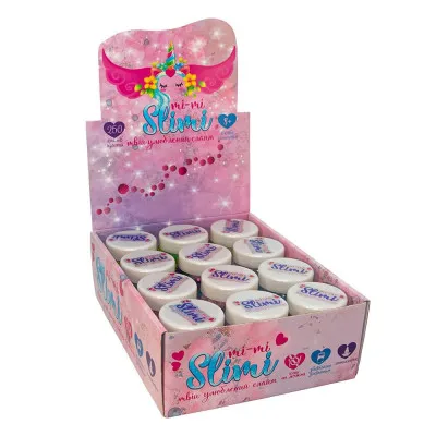 Слайм Strateg "Mi-mi Slimi / з помпонами» (укр) (71815) Слайм Strateg "Mi-mi Slimi / з помпонами» (укр) (71815)