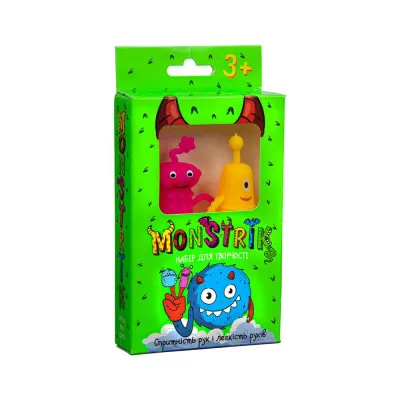 Набір для творчості Strateg "Monstrik" в асортименті (укр) (71823) Набір для творчості Strateg "Monstrik" в асортименті (укр) (71823)