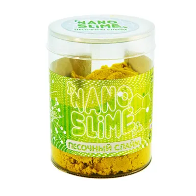 Песочный слайм "Nano slime - 0,150кг, в ассортименте" рус. (71834) Песочный слайм "Nano slime - 0,150кг, в ассортименте" рус. (71834)