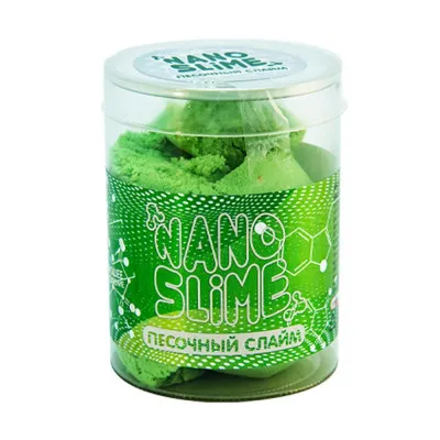 Песочный слайм "Nano slime - 0,150кг, в ассортименте" рус. (71834) Песочный слайм "Nano slime - 0,150кг, в ассортименте" рус. (71834)